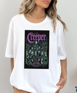 Official Poster Tour Los CREEPER In Cheltenham, UK On July 13, 2024 t hoodie, sweater, longsleeve, shirt v-neck, t-shirt