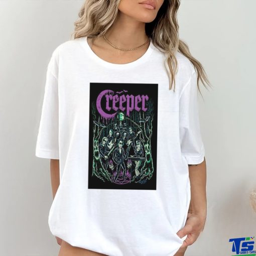 Official Poster Tour Los CREEPER In Cheltenham, UK On July 13, 2024 t hoodie, sweater, longsleeve, shirt v-neck, t-shirt