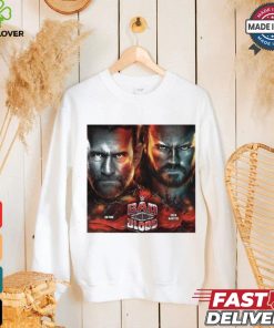 Official Poster WWE Bad Blood SummerSlam 2024 CM Punk vs Drew McIntyre t shirt