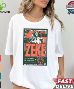 Official Poster Zeke Band Oct 30 2024 16 TONELADAS ROCK CLUB In València Spain t shirt