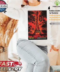 Official Poster ac Dc at hippodrome paris longchamp in paris france on august 13 2024 shirt 1 Official Poster ac Dc at hippodrome paris longchamp in paris france on august 13 2024 shirt