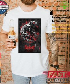 Official Poster slipknot august 12 2024 madison square garden new york ny shirt