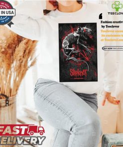 Official Poster slipknot august 12 2024 madison square garden new york ny shirt