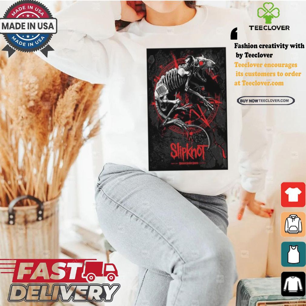 Official Poster slipknot august 12 2024 madison square garden new york ny shirt Official Poster slipknot august 12 2024 madison square garden new york ny shirt