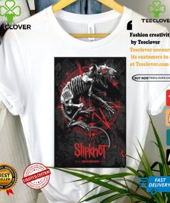 Official Poster slipknot august 12 2024 madison square garden new york ny shirt