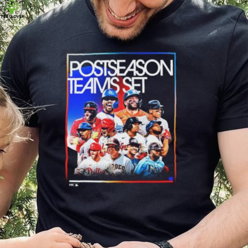 Official Postseason Teams Set 2022 MLB shirt