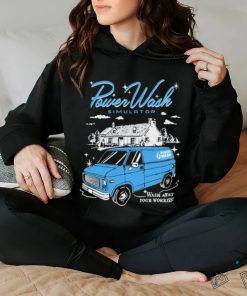 Official Power Wash Simulator Wash Away Your Worries t shirt