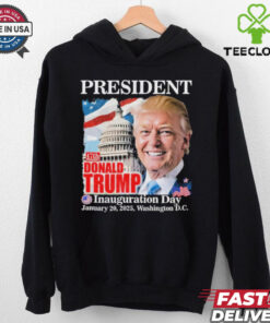 Official President Donald Trump Inauguration Day JAN 20 2025 47th President T Shirt