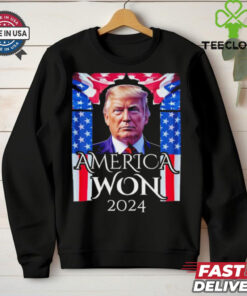 Official President Donald Trump JD Vance America Won Robert F Kennedy Jr Elon Musk Election Digital Shirt