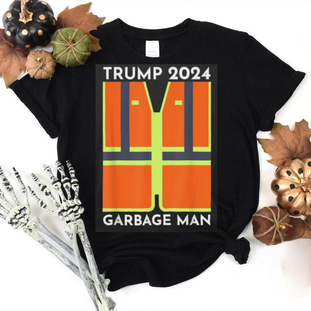 Official President Trump 2024 garbage truck man funny garbage truck Patriots support T shirt Official President Trump 2024 garbage truck man funny garbage truck Patriots support T shirt