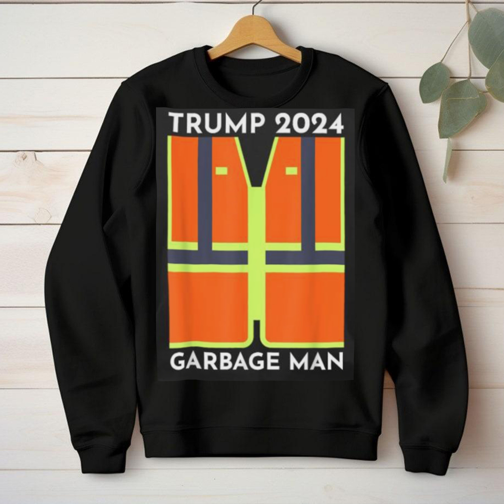 Official President Trump 2024 garbage truck man funny garbage truck Patriots support T shirt Official President Trump 2024 garbage truck man funny garbage truck Patriots support T shirt
