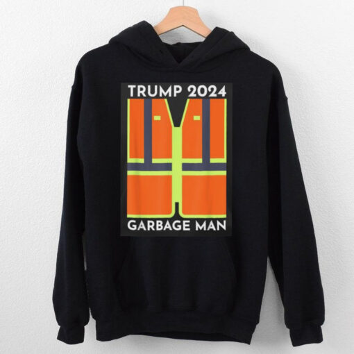 Official President Trump 2024 garbage truck man funny garbage truck Patriots support T shirt