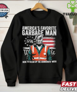 Official President Trump America’s Favorite Garbage Man Trump In Trash Truck T Shirt 1 Official President Trump America’s Favorite Garbage Man Trump In Trash Truck T Shirt