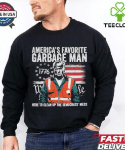 Official President Trump America’s Favorite Garbage Man Trump In Trash Truck T Shirt 3 Official President Trump America’s Favorite Garbage Man Trump In Trash Truck T Shirt