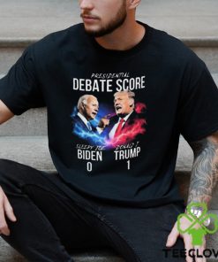 Official Presidential Debate Trump 1 Biden 0 hoodie, sweater, longsleeve, shirt v-neck, t-shirt