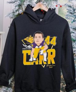 Official Preston Carr #44 East Carolina Pirates Signature shirt