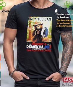Official Prevent A Dementia Joe From Having The Nuclear Codes Bears Shirt