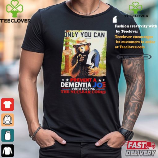 Official Prevent A Dementia Joe From Having The Nuclear Codes Bears Shirt