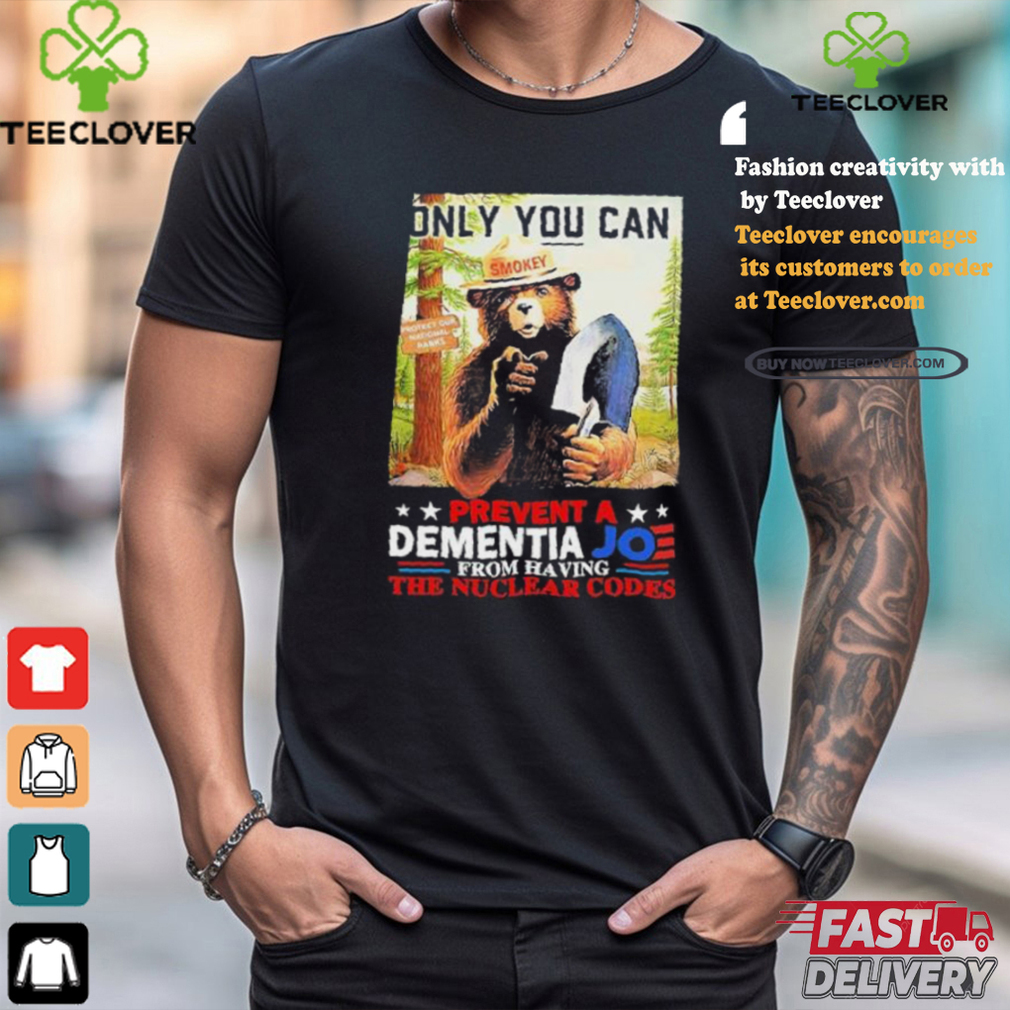 Official Prevent A Dementia Joe From Having The Nuclear Codes Bears Shirt Official Prevent A Dementia Joe From Having The Nuclear Codes Bears Shirt