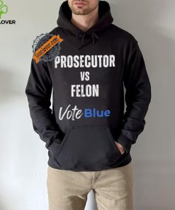 Official Prosecutor vs. Felon Vote Blue T Shirt