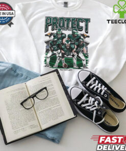 Official Protect The 215 NFL Philadelphia Eagles vs Green Bay Packers Art t shirt