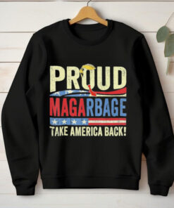 Official Proud Maga Garbage Tee Proud To Be Garbage Trump Supporters We Choose Trump For President T shirt
