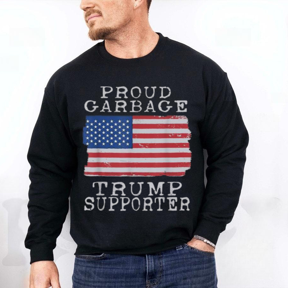 Official Proud garbage truck Trump supporter pro T shirt Official Proud garbage truck Trump supporter pro T shirt