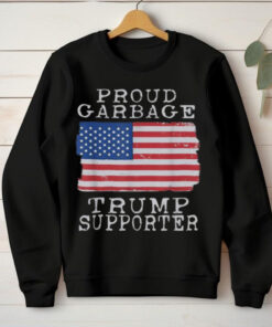 Official Proud garbage truck Trump supporter pro T shirt