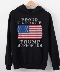 Official Proud garbage truck Trump supporter pro T shirt