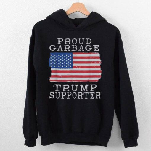 Official Proud garbage truck Trump supporter pro T shirt