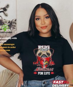 Official Pug 4life louisville cardinals 2024 shirt