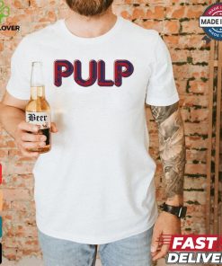 Official Pulp Us Tour Encore Ecru Shirt
