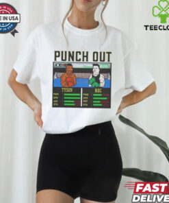 Official Punch Out Boxing Mike Tyson Vs Mac Shirt