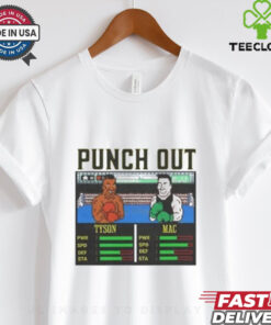 Official Punch Out Boxing Mike Tyson Vs Mac Shirt