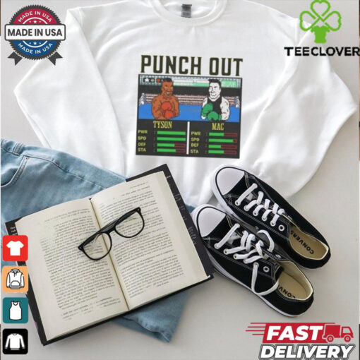 Official Punch Out Boxing Mike Tyson Vs Mac Shirt