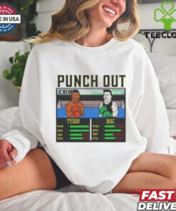 Official Punch Out Boxing Mike Tyson Vs Mac Shirt