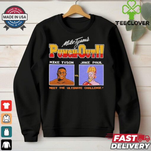 Official Punch Out Mike Tyson Vs Jake Paul Signature Shirt