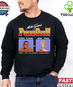 Official Punch Out Mike Tyson Vs Jake Paul Signature Shirt