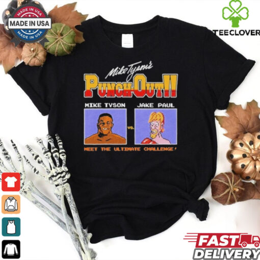 Official Punch Out Mike Tyson Vs Jake Paul Signature Shirt