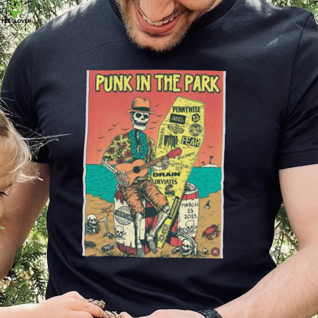 Official Punk In The Park March 25 2023 Ventura County Fairgrounds Ventura CA Shirt