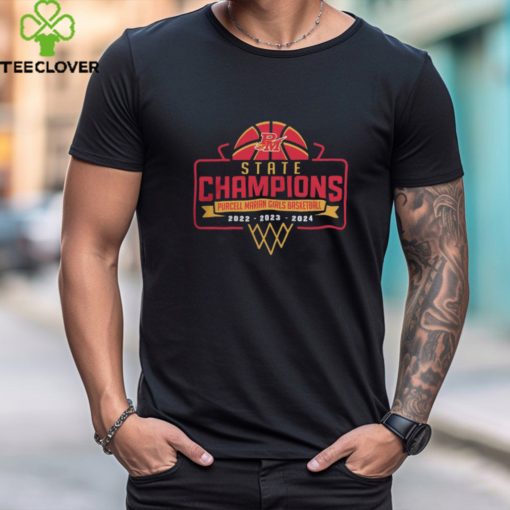 Official Purcell Marian Girls Basketball State Champions 2024 Shirt
