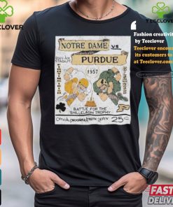 Official Purdue Boilermakers Vs Notre Dame Fighting Irish Gameday Battle For The Shillelagh Trophy Shirt