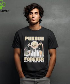 Official Purdue boilermakers braden smith and zach edey forever not just when we win signatures T shirt