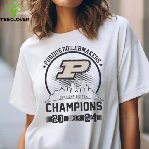 Official Purdue boilermakers outright big ten champions basketball 2024 hoodie, sweater, longsleeve, shirt v-neck, t-shirt