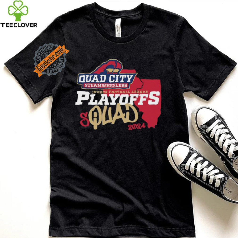 Official Quad City Steamwheelers 2024 Indoor Football League Playoffs Squad shirt Official Quad City Steamwheelers 2024 Indoor Football League Playoffs Squad shirt