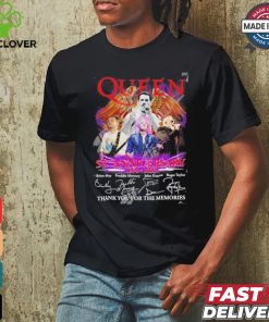 Official Queen 55th Anniversary 1970 – 2025 Thank You For The Memories T Shirt