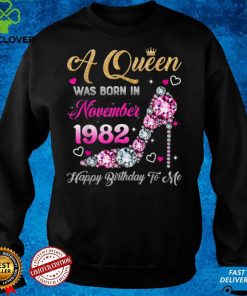 Official Queens Are Born In November 1982 Sweater Shirt 39th Birthday Sweater Shirt