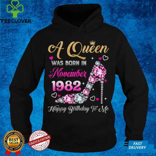 Official Queens Are Born In November 1982 Sweater Shirt 39th Birthday Sweater Shirt