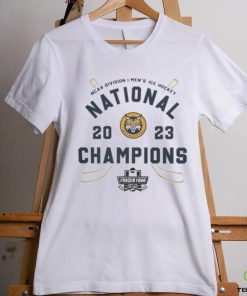 Official Quinnipiac Bobcats Ice Hockey 2023 National Champions T Shirt