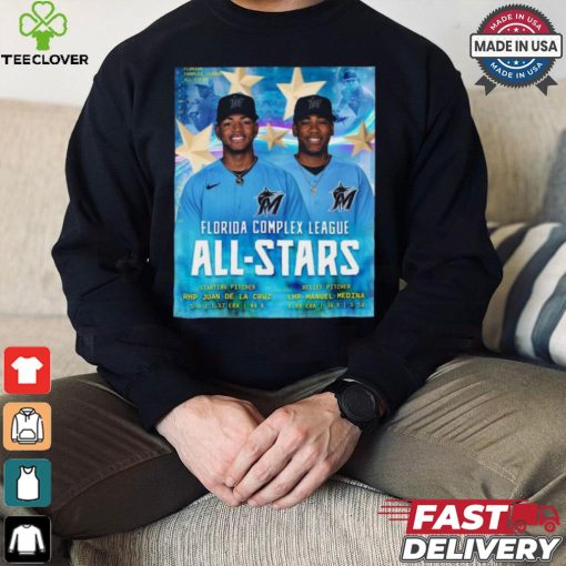 Official RHP Juan De La Cruz and LHP Manuel Medina Florida Complex League All Stars shirt